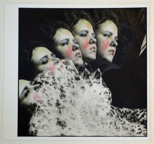 Keith Smith, Photograph with Hand Coloring and Stitching