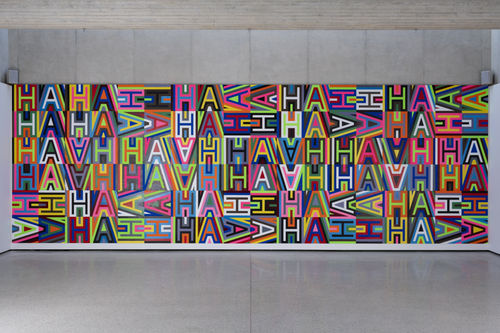 LAKWENA MACIVER: A GREEN AND PLEASANT LAND (HA-HA) , The Weston Gallery, Yorkshire Sculpture Park, Wakefield