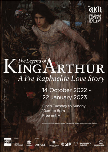 We've lent to the William Morris Gallery's Legend of King Arthur exhibition