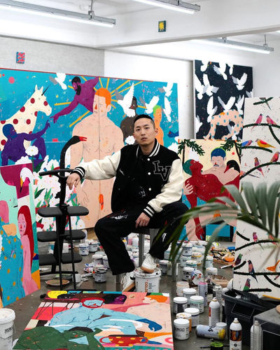 Portrait of Hyangmok Baik, courtesy of the artist.