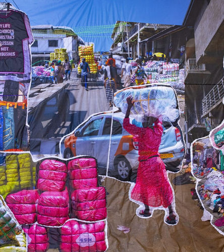 Joana Choumali, Languages of West African Marketplaces - Harvard Art Museums