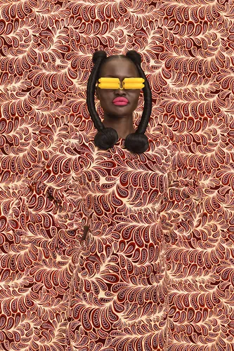 Joana Choumali and Thandiwe Muriu, Femmes - Group Show curated by Pharrel Williams - Perrotin Gallery, Paris