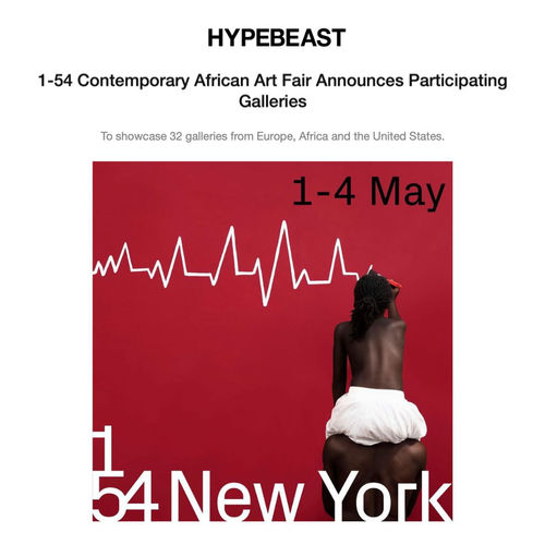 193 Gallery will participate in the 1-54 Contemporary African Art Fair 2024 - Hypebeast