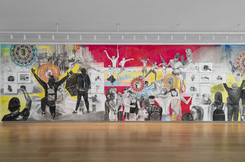 Marc Bauer, Wall Drawing SeriesMenil Drawing Institute, Houston, Texas