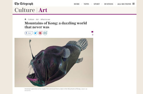 Mountains of Kong: a dazzling world that never was