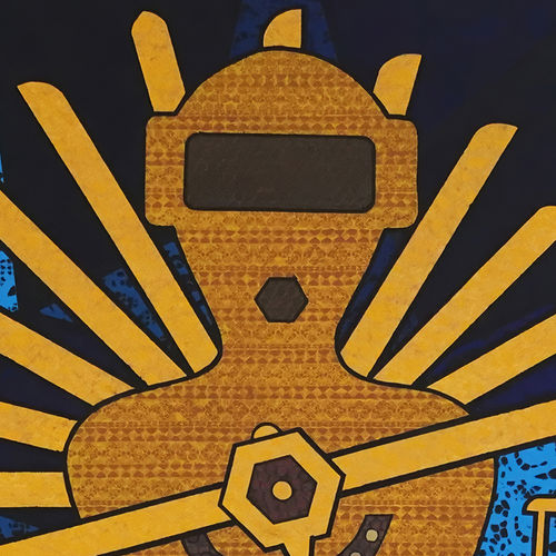 Detailed photograph of "Justice Machine" (2019)