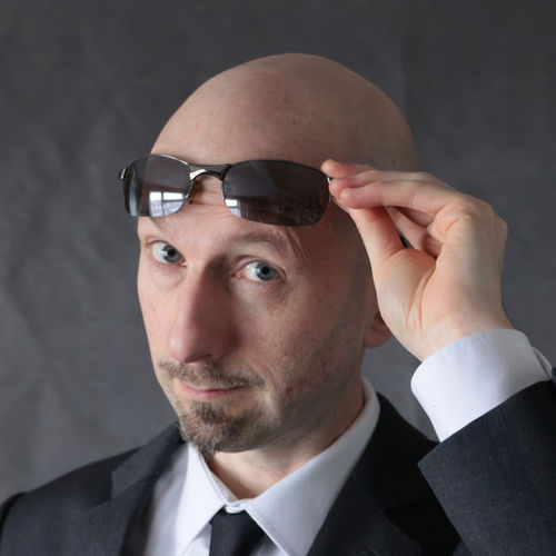 Cheshire-based artist, Mark Sheeky