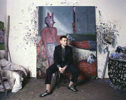 Igor Moritz, portrait, Brigade Gallery