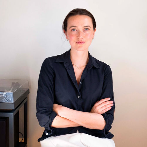Portrait of Emma Kollien Gjerde, associate director at Brigade Gallery