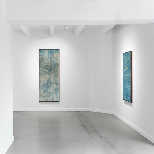 Installation shot from Danish artist Albert Grøndahl's solo exhibition titled Things Fall Apart; The Center Cannot Hold shown at Brigade Gallery in Copenhagen, Denmark.