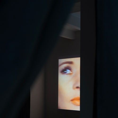 Installation shot from American artist Garrett Pruter's solo exhibition titled The Birds shown at Brigade Gallery in Copenhagen, Denmark.