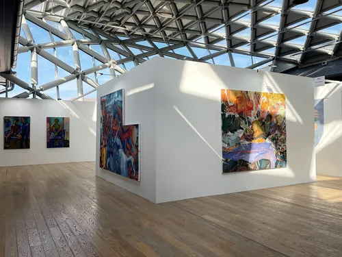 Art Market Budapest, Mirela Moscu, Tincuta Marin, and Genti Korini