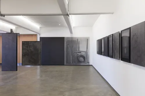 Cronografías negras by Iván Trueta, Curated by Michel Blancsubé at Main Room