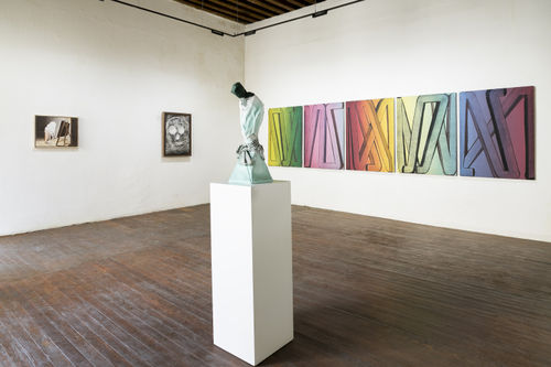 En octubre brota el amarillo, Curated by Eduardo Luque & Christian Barragán