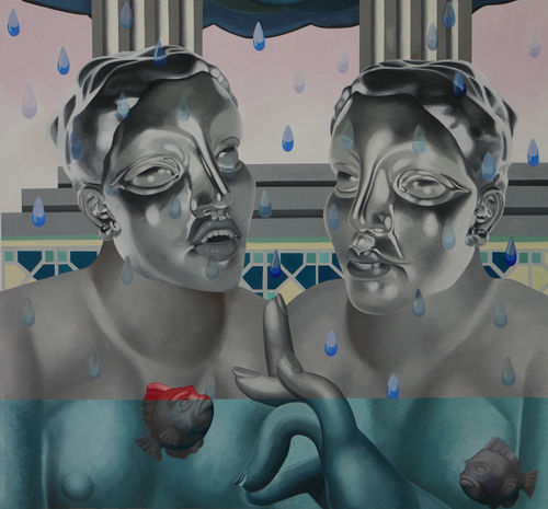 Bathers, 2024 by Georgia Dymock