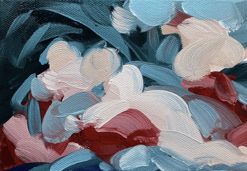 Colour Study After Boucher, 2024 by Eleanor Johnson