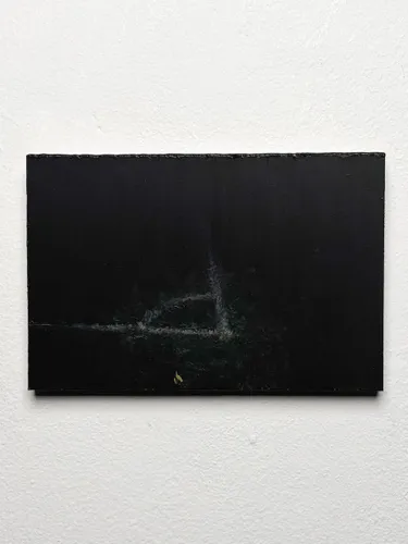 Louis Wootton-Davies Anything Can Be A Goal Post, 2025 Acrylic on MDF Board 15 x 10cm