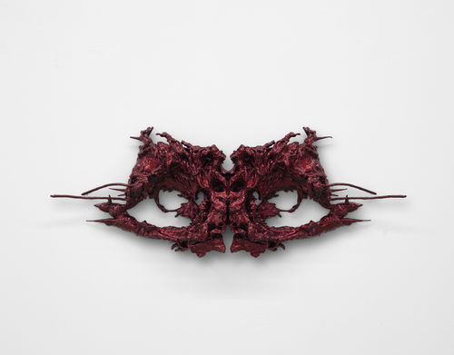 Hicham Berrada, 'Hygres III' (2023), 3D print, car lacquer, 36 x 96 x 5 cm.