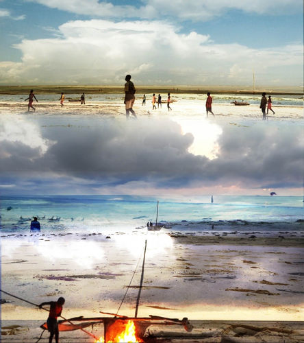 Phoebe Boswell: I Dream of a Home I Cannot Know (video still), 2019 Largescale video installation, 2 channel synced video, 19'55'' loop,