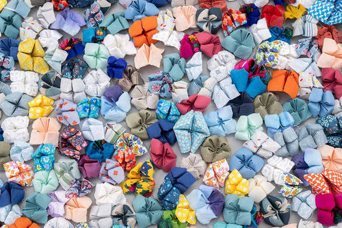 Majd Abdel Hamid, Daydreamers (Fortune Tellers) 2025 – Detail. Dimensions variable. Image courtesy of the artist and Cell Project Space