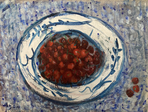 'A Bowl of Cherries' BY ADRIAN RYAN. 1920-1998