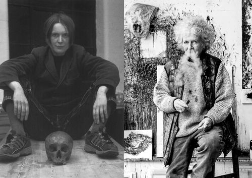 Maggi Hambling and Sarah Lucas duo show "OOO LA LA"