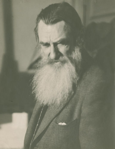 Photo of Arthur B. Carles. Arthur B. Carles papers, Pennsylvania Academy of the Fine Arts, Archives, Philadelphia