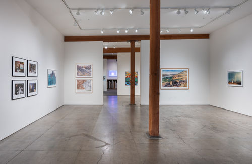 Ray Anthony Barrett, I-15, Yermo, CA, Eddie World, 2025, pigment print, 21.5 x 31.25" image, 25.5 x 35.25" paper