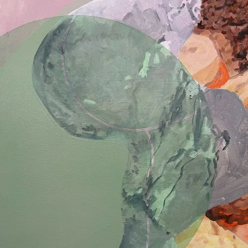 Derek Franklin, 2026, TOS #53, Oil on Canvas, 62" x 50"