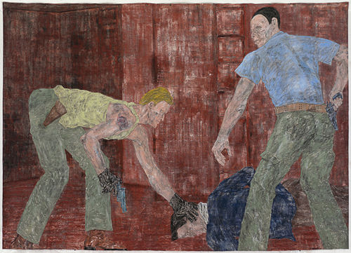SEVEN DAYS, LEON GOLUB’S STILL-RELEVANT PAINTINGS ILLUSTRATE HUMAN HORRORS
