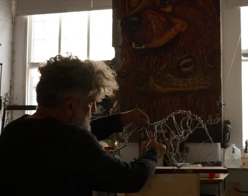 Sculpting the Northern White Rhino, A collaboration between Zura and Mahala Gaylord