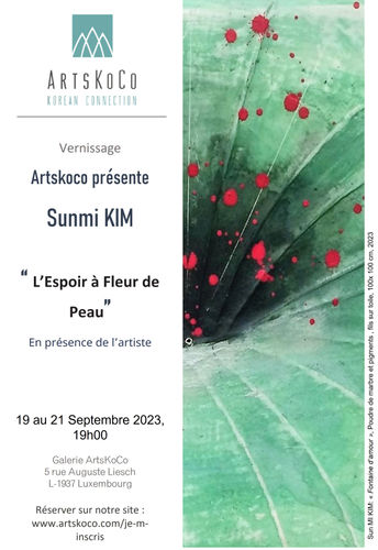 L'ESPOIR À FLEUR DE PEAU, Sunmi KIM