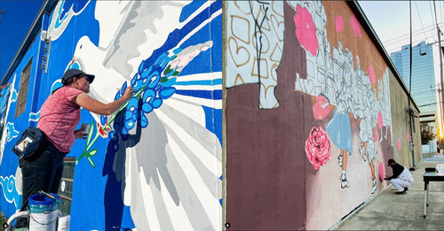 Sundance Square and Artspace111 | MURAL CALL