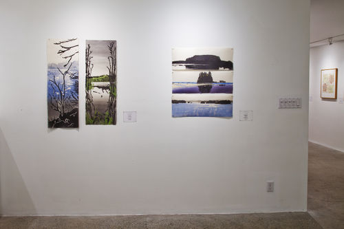 Contemporary Mokuhanga Installation View, Cade Tompkins Projects