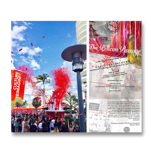 The Pelican Passage, Group intervention, Faena Arts Commission, Tide by Side, curated by Ximena Caminos, Claire Tancons, Jenny Gil and...