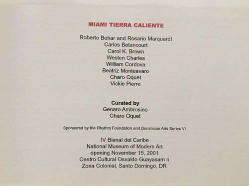 Centro Cultural Osvaldo Guayasamin Miami Tierra Caliente