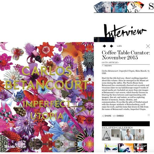 Interview Magazine Book Review