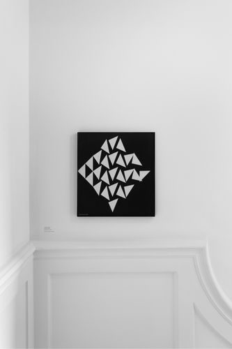 Judith Lauand, Untitled, 1957. Exhibition view, Some May Work as Symbols: Art Made in Brazil, 1950s–70s, Raven Row, 2024 Photograph by Rob Harris