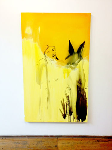 Pine Tree Guarding, Moon Slides By, Group Exhibition