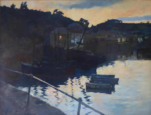 Home-Along Evening study 1905, by Stanhope Alexander Forbes