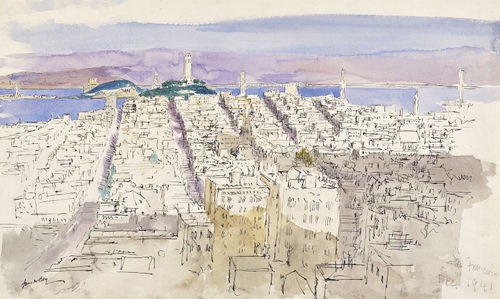 View of San Francisco, California, 1941
