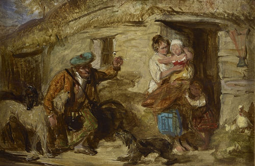 Thomas Faed, At The Croft Door