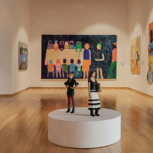 Vista de la exposición "The Day I Saw You: Retratos de la Colección Fundación AMMA", Museo de Arte Contemporáneo Querétaro, Septiembre - Noviembre 2023