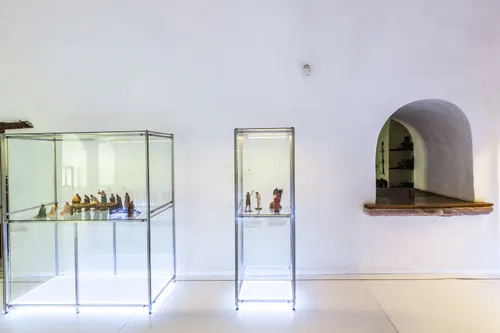 El proceso de montaje, 'Nacimiento, miradas en el tiempo' (2023) - Museo Nacional del Virreinato, Tepotzotlán, Estado de México