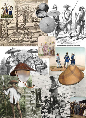 'Helmet', collage by Astria Suparak and Caroline Washington for Seen journal, 2021 (detail)