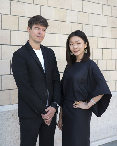 Galerie Marguo founders Jean-Mathieu Martini and Vanessa Guo. Courtesy Galerie Marguo