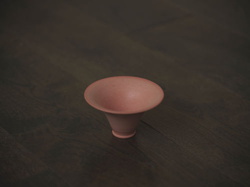 Xie Fan — Handcrated Rose Pink Ceramic Cup, 30 pieces only for 2025 holiday season