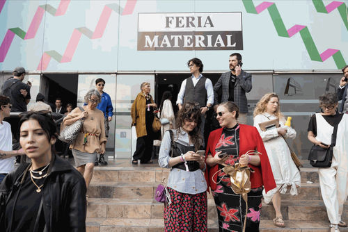 The entrance to the 11th edition of Feria Material in Mexico City on Thursday, February 6. Courtesy of Feria Material
