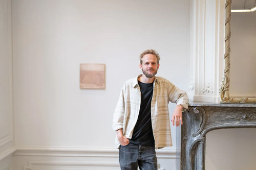 Anders Davidsen at GRIMM, Amsterdam (NL), 2024 | Photo by Jonathan de Waart