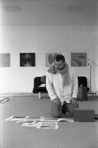 Robert Zandvliet in his studio, Haarlem (NL)